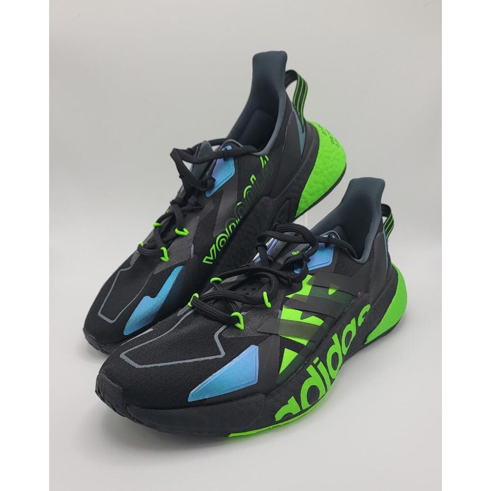 adidas X9000L4 Black Solar Green Men’s size 8.5 NEW